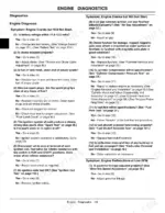 john-deere-737-757-mid-mount-z-trak-technical-manual-tm2199-troubleshooting-30.webp John Deere 737, 757 engine diagnostics troubleshooting chart for engine cranks but will not start and low RPM malfunctions.