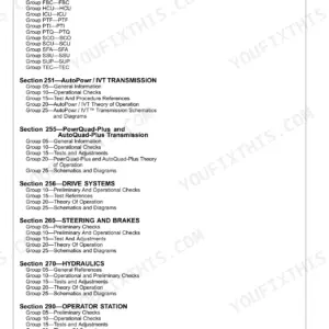 John Deere 7720, 7820, 7920 Operation and Test - Page 1