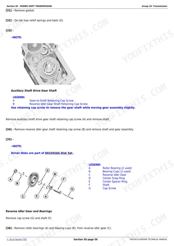 John Deere 8225R, 8345R Repair - Page 3