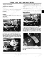 john-deere-825i-xuv-gator-utility-vehicle-technical-manual-tm107119-procedures-45.webp John Deere 825i throttle cable adjustment procedure with diagrams showing cable, knee joint, and pedal stop bolt components.