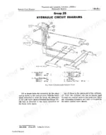 john-deere-jd350-crawler-tractors-and-crawler-loaders-service-manual-hydraulic-453.webp John Deere JD350, JD350 Crawler Tractors and Crawler Loaders hydraulic circuit diagram showing valve and cylinders.