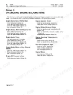 john-deere-jd570-jd570a-motor-grader-technical-manual-tm-1001-troubleshooting-66.webp John Deere JD570, JD570A engine troubleshooting guide for malfunctions like hard starting, power loss, and smoke.