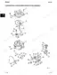John Deere M653, M655, M665 exploded view diagram for carburetor disassembly, inspection, and assembly components.