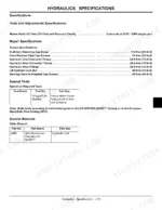 john-deere-x300-to-x360-select-series-tractors-technical-manual-tm2308-hydraulic-423.webp John Deere X300, X304, X320, X324, X340, X360 hydraulics specifications, torque values, special tools, and fluid requirements.