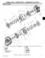 John Deere X495, X595, X595 4WD DIESEL exploded view diagram of the MFWD final drive powertrain components.