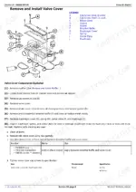 john-deere-x750-x754-x758-tractors-technical-manual-tm142419-procedures-57-1.webp John Deere X750, X754, X758 valve cover removal and installation procedure with exploded view diagram and torque specs.