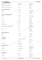 john-deere-x750-x754-x758-tractors-technical-manual-tm142419-specs-51.webp John Deere X750, X754, X758 engine repair specifications table for valve train, cylinder head, and valve grinding.