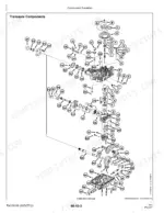 john-deere-z910a-to-z970a-ztrak-mower-technical-manual-tm109119-exploded-view-327.webp John Deere Z910A, Z920A, Z925A, Z925A EFI, Z930A, Z950A, Z960A, Z970A exploded view diagram of transaxle components.