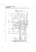 kawasaki-brute-to-4x4-all-terrain-vehicle-service-manual-99924-1334-02-wiring-427.webp Kawasaki BRUTE FORCE 750 4x4i, KVF 750 4x4 electrical system wiring diagram and handlebar switch connections table.