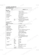 kawasaki-klf250-a1-klf250-a2-klf250-a3-all-terrain-vehicle-service-manual-specs-13.webp Kawasaki KLF250 general specifications table including dimensions, engine, and performance data.