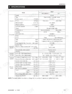 kioti-ch20-to-ck20hj-tractor-workshop-manual-s196-woo-specs-23.webp Kioti CH20, CK20J, CK20H, CK20HJ technical specifications table for engine, drive train, hydraulics, and dimensions.