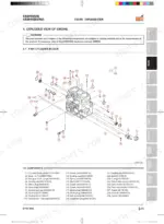 kioti-cs2410-cs2610-tractor-workshop-manual-exploded-view-55-2.webp Kioti CS2410, CS2610 engine exploded view diagram showing cylinder block components and parts list.