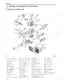 Kioti DK35-EU, DK40-EU, DK450L-EU engine exploded view diagram with numbered component parts list.