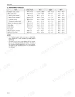 kioti-dk45-dk50-tractor-repair-manual-torque-50.webp Kioti DK45, DK50 engine tightening torque specifications table for cylinder head, flywheel, and connecting rod screws.