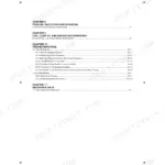 Kobelco SK10SR-3 service manual table of contents for chapters 8 through 11, covering troubleshooting and maintenance.