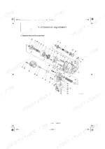 kobelco-sk17sr-5-mini-excavator-shop-manual-s5pu0023e01-exploded-view-140.webp Kobelco SK17SR-5 exploded view diagram of hydraulic pump assembly and internal components with numbered parts list.