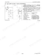 Kubota B1410...M125X electrical system wiring diagram for Type 3 Operator Presence Control (OPC) controller circuit.