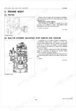 kubota-l3130-to-l5030-tractor-service-manual-97897-13050-exploded-view-95.webp Kubota L3130, L3430, L3830, L4330, L4630, L5030 engine body diagrams showing piston installation and dynamic balancer.