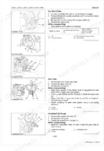 kubota-l3240-3-to-l5740-3-tractor-workshop-manual-9y111-06241-exploded-view-155.webp Kubota L3240-3, L3540-3, L4240-3, L5240-3, L5740-3 engine service manual: fan drive pulley, gear case, and oil slinger removal.