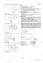 kubota-l3240-3-to-l5740-3-tractor-workshop-manual-9y111-06241-procedures-159.webp Kubota L3240-3, L3540-3, L4240-3, L5240-3, L5740-3 engine manual: piston removal, installation, and ring gap procedures.
