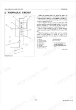 Kubota L3240, L3540, L4240, L5240, L5740 hydraulic circuit diagram showing steering system components and flow.