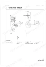 kubota-l4300-tractor-workshop-manual-97897-12793-hydraulic-284.webp Kubota L4300 hydraulic circuit diagram showing control valves, power steering controller, PTO valve, and strainer components.