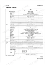 kubota-l4300-tractor-workshop-manual-97897-12793-specs-9.webp Kubota L4300 technical specifications table including engine, capacities, dimensions, and tread measurements.