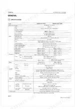 Kubota M4500(A/AC), M5500(A/AC), M7500(A/AC) general specifications table for engine, dimensions, and hydraulic systems.