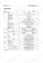 kubota-m4950-dt-to-m7950-dt-tractor-workshop-manual-wsm-703180-specs-2.webp Kubota M4950(DT), M5950(DT), M6950(DT), M7950(DT) technical specifications table for engine, dimensions, and systems.