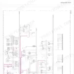 Kubota M5091, M5111 wiring diagram showing Engine ECU, Tractor ECU, and various sensor connections.