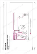Kubota M5N-091, M5N-111 electrical wiring diagram for ROPS model starting and charging system components.
