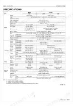 kubota-m6040-m7040-tractor-workshop-manual-9y021-13896-specs-15.webp Kubota M6040, M7040 technical specifications table for engine, dimensions, weight, and traveling system components.