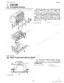 Kubota M8560, M9960 engine exploded view of cylinder block, crankcase, oil pan, and half-floating head cover components.