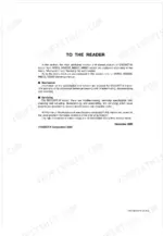 Kubota M9000DT-M service manual To The Reader introduction page explaining mechanism and servicing sections.