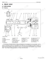 kubota-m9000dt-m-tractor-workshop-manual-9y011-18033-exploded-view-34.webp Kubota M9000DT-M rear axle mechanism diagram with numbered components including shafts, gears, and differential lock.