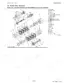 Kubota M9540 Dual Speed exploded view of the shuttle clutch assembly, showing gears, shafts, and clutch plates.