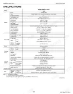 Kubota M9540 Dual Speed technical specifications table including engine, dimensions, hydraulic, and PTO data.