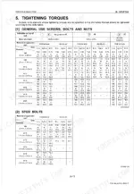 kubota-m9540-dual-speed-tractor-workshop-manual-torque-31.webp Kubota M9540 Dual Speed tightening torque tables for general use screws, bolts, nuts, and stud bolts by diameter.