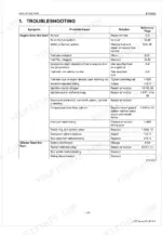 kubota-m95s-m105s-tractor-shop-manual-9y011-13343-troubleshooting-120.webp Kubota M95S, M105S engine troubleshooting table for Engine Does Not Start and Starter Does Not Run symptoms.