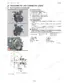 Kubota M95X, M105X, M125X V3800 engine external components removal, damper disc assembly, and torque specifications.