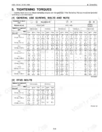 kubota-m95x-m105x-m125x-tractor-service-manual-97897-13270-torque-24.webp Kubota M95X, M105X, M125X tightening torque tables for general screws, bolts, nuts, and stud bolts by diameter.