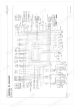 Kubota ME8200, ME9000 electrical wiring diagram for ROPS model showing relays, switches, and lighting circuits.