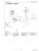 kubota-mx4700-mx5100-tractor-workshop-manual-hydraulic-327.webp Kubota MX4700, MX5100 hydraulic circuit diagram showing pumps, control valves, and power steering controller components.