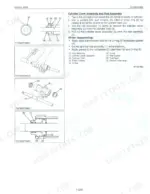 kubota-mx5000-tractor-shop-manual-97897-12920-wiring-252.webp Kubota MX5000 steering cylinder cover and rod assembly disassembly and reassembly procedure diagrams.