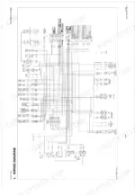 Kubota MX5100, MX5100HST electrical system wiring diagram showing battery, alternator, relays, and lighting circuits.