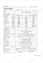 Kubota OC60, OC80, OC95 engine specifications table including bore, stroke, displacement, horsepower, and fuel capacity.