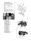 Kubota R310(B), R410(B) hydraulic pump reassembly, torque specifications, and component parts list diagram.