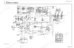 Kubota R320S, R320S(B) hydraulic circuit diagram, pressure settings table, and technical specifications for the loader.