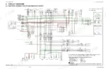 Kubota R320S, R320S(B) electric source and ground circuit wiring diagram showing relays, fuses, and connector pinouts.