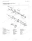 Kubota R420S, 520S, R420α, 520α hydrostatic steering unit OSPF exploded view diagram and component parts list.